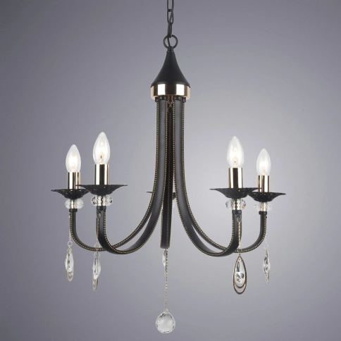 Подвесная люстра Arte Lamp DALLAS A8540LM-5BK фото 1