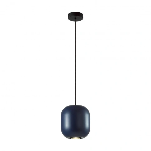 5060/1CA PENDANT ODL24 449 темн.синий/черныйметалл Подвес GU10 LED 4W COCOON фото 2