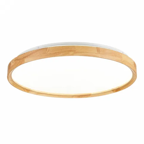 SLE201382-01 Светильник потолочный Светлое дерево/Белый LED 1*40W 3000K/4000K/6000K фото 2