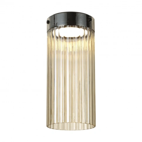 5047/10LC L-VISION ODL24 439 черный/светл.янтарный/металл/стекло Потолочный светильник LED 10W 4000К фото 3