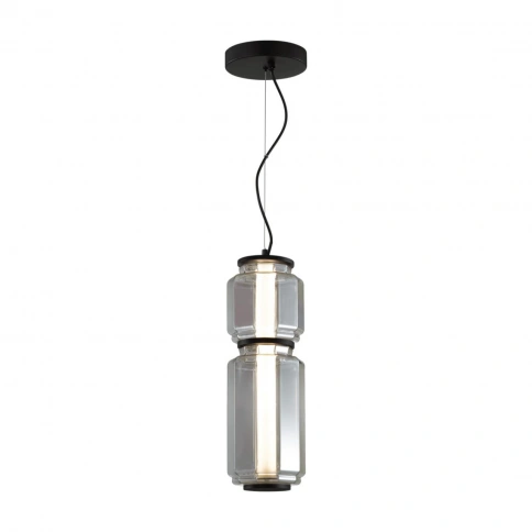 5408/20L HIGHTECH ODL_EX24 139 черный/дымчатый/металл/стекло/акрил Подвес LED 20W 3000K 1480Лм JAM фото 3