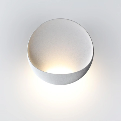 7005/7WL HIGHTECH ODL25 253 Настенный светильник белый ice crack/акрил IP44 LED 7W 347Лм 3000K CRI > фото 3