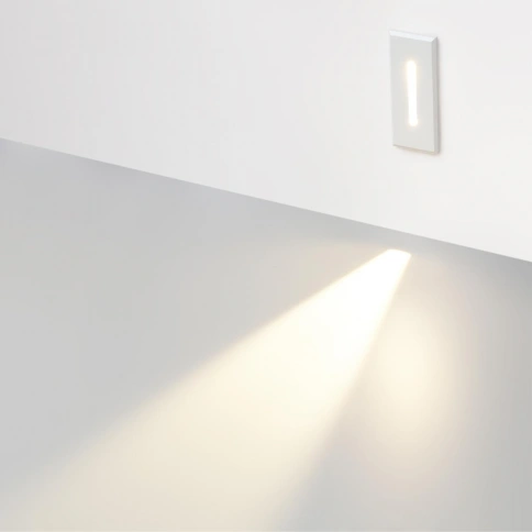 7055/3WL HIGHTECH ODL25 397 металл/металл Подсветка лестницы белый IP20 LED 1*3W ESCALA фото 3