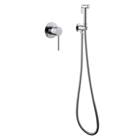 Смеситель ABBER Emotion AF8825 с гигиеническим душем, хром фото 2
