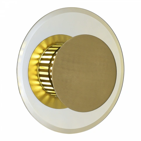 SLE1652-301-03 Светильник настенный Латунь/Коньячный G9 LED 3*5W 4000K фото 1