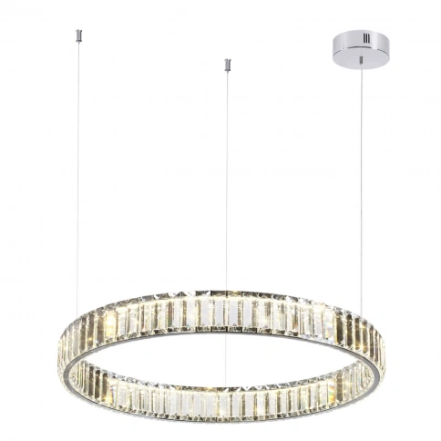 4930/36L L-VISION ODL24 609 хром/прозрачный металл/хрусталь Люстра LED 36W 4000K 4280Лм VEKIA фото 2
