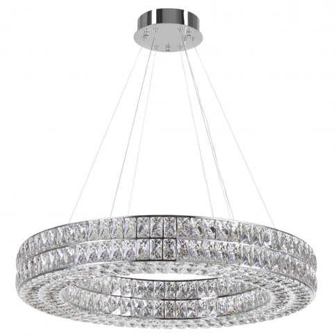 4927/85L L-VISION ODL24 599 хром/металл/хрусталь Люстра LED 85W 4000K 5074Лм PANTA фото 1