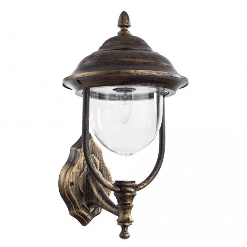 Уличный настенный светильник Arte Lamp BARCELONA A1481AL-1BN фото 1