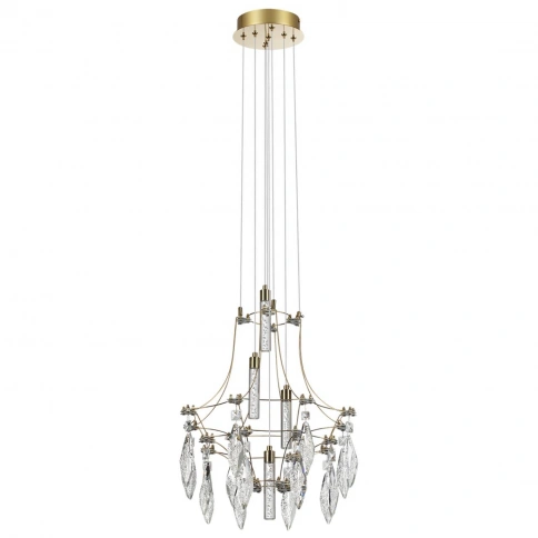 7000/35L CLASSIC ODL_EX25 83 Подвесной светильник металл/хрусталь/нерж сталь IP20 LED 35W 4000K 220- фото 2