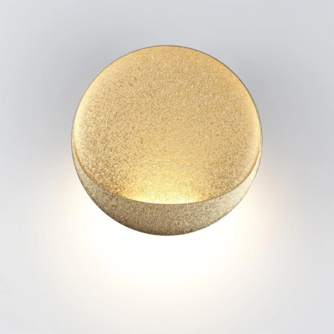 7004/7WL HIGHTECH ODL25 253 Настенный светильник золотой ice crack/акрил IP44 LED 7W Лм 3000K CRI >  фото 4