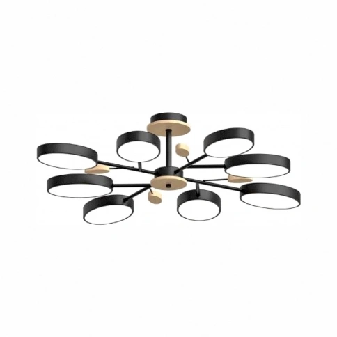 Потолочный cветильник LED4U L3221-850 BK фото 1