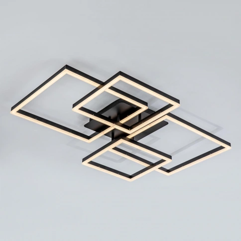 Потолочный cветильник LED4U L11060-4 BK фото 2