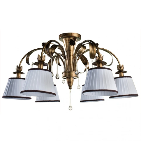 Потолочная люстра Arte Lamp BORGIA A8100PL-6GA фото 1