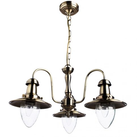 Подвесная люстра Arte Lamp FISHERMAN A5518LM-3AB фото 1