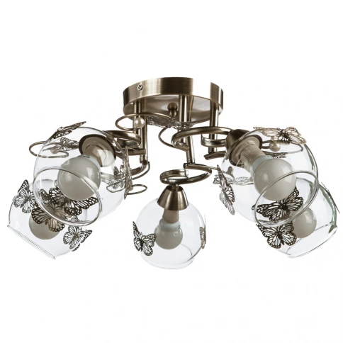 Потолочная люстра Arte Lamp ALESSANDRA A5004PL-5AB фото 1