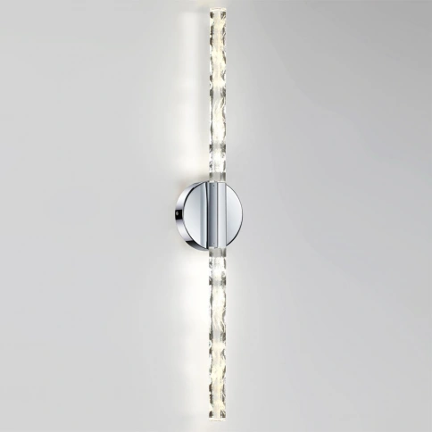 6694/6WL L-VISION ODL25 271 Настенный светильник хром/металл/хрусталь IP20 LED 6W 360Лм 4000K ALETTA фото 3