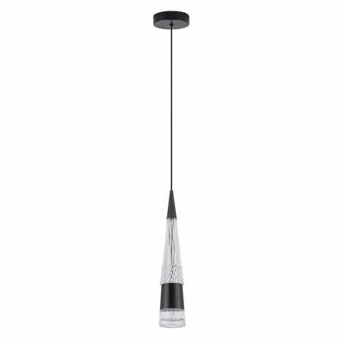 Подвесной светильник LED4U L7122-1 CR-BK фото 1