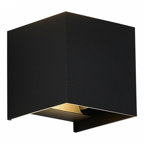 SL9513.401.01 Светильник уличный настенный ST-Luce черный/черный LED 1*10W 2700K фото 1