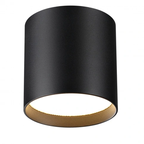 7129/8CL HIGHTECH ODL26 Потолочный светильник черный/металл IP20 LED 8W 480Лм 3000K/4000K/6000K 120° фото 4