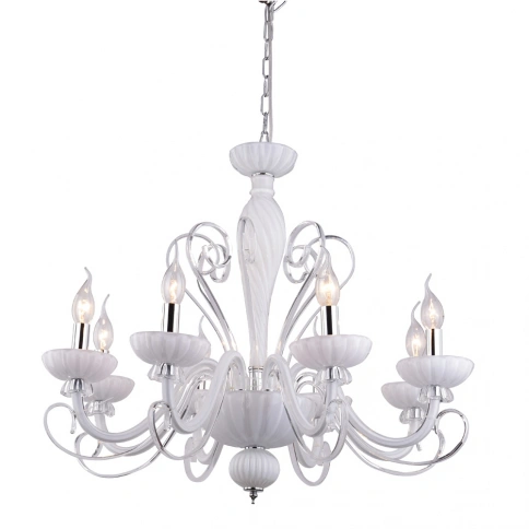 Подвесная люстра Arte Lamp ODETTA A7195LM-8WH фото 1
