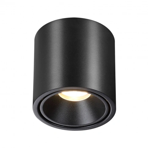 6619/10CL HIGHTECH ODL24 277 черный/металл/акрил Потолочный светильник IP20 LED 10W 3000K 220V REDO фото 3