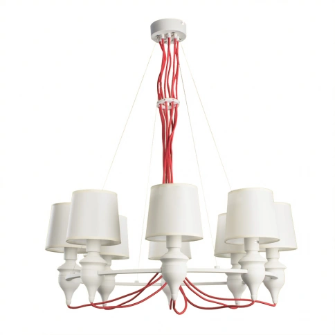 Подвесная люстра Arte Lamp SERGIO A3325LM-8WH фото 1