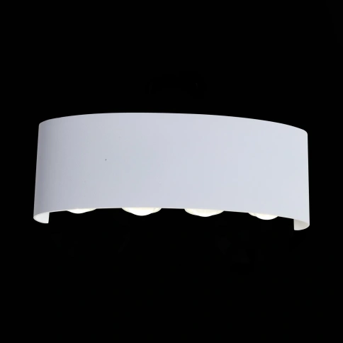 SL089.501.08 Светильник уличный настенный ST-Luce Белый кварцевый LED 8*1W 4000K фото 1