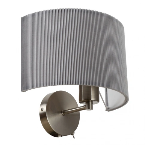 Бра Arte Lamp MALLORCA A1021AP-1SS фото 1