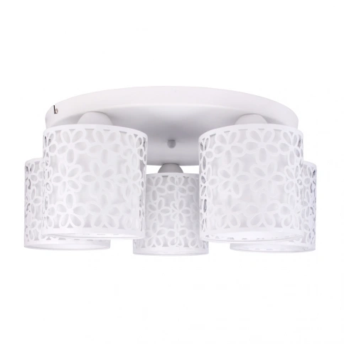 Потолочная люстра Arte Lamp TRAFORATO A8349PL-5WH фото 1