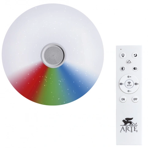 Потолочный светильник Arte Lamp SUONO A5524PL-1WH фото 1