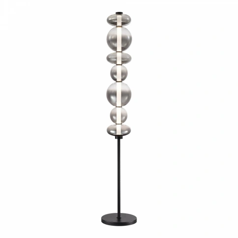 SL6119.405.40 Светильник напольный ST-Luce Черный/Дымчато-Серый LED 1*40W 3000K фото 1