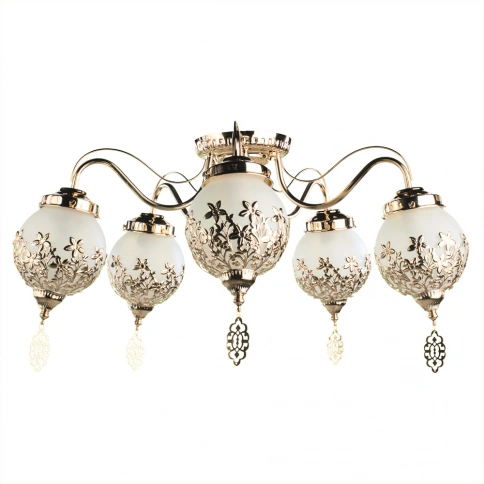 Потолочная люстра Arte Lamp MOROCCANA A4552PL-5GO фото 1