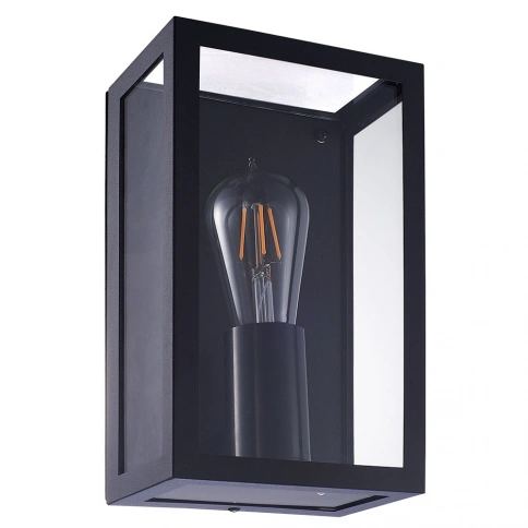 Уличный настенный светильник Arte Lamp BELFAST A4569AL-1BK фото 1