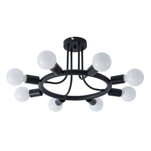 Потолочная люстра Arte Lamp HIGHGARDEN A6063PL-8BK фото 1