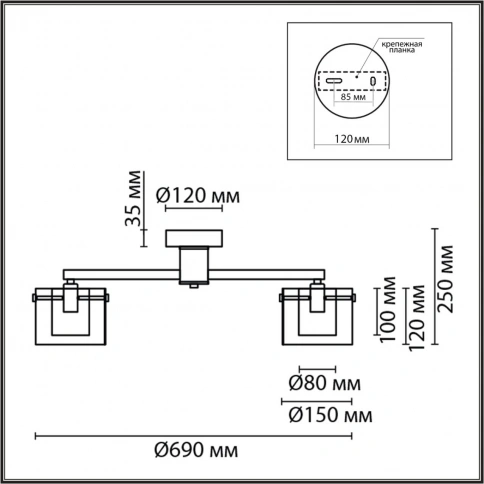 6587/5C MODERNI LN25 91 золото/прозрачный, металл/стекло Люстра потолочная E14 5*40W 220V VERDI фото 1