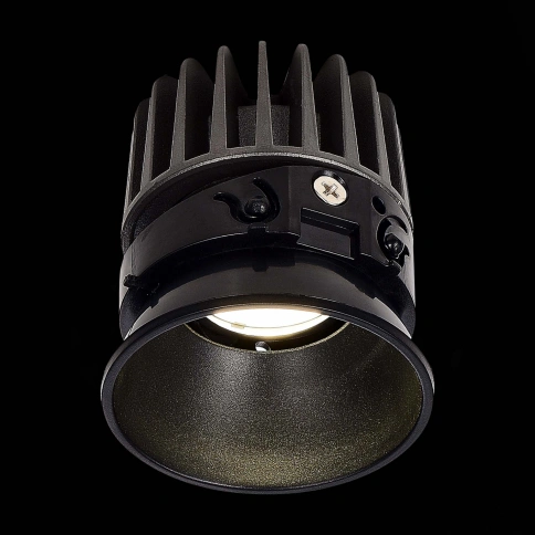 ST850.408.07 Светодиодный модуль SMART Черный LED 1*7W 2700K-6500K 560Lm Ra90 36° IP20 D69xH75 220-2 фото 1