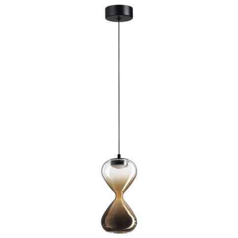 5094/4L PENDANT ODL25 415 черный/прозрачн./золотой градиент/металл/стекло Подвес LED 4W 4000K 388Лм  фото 2