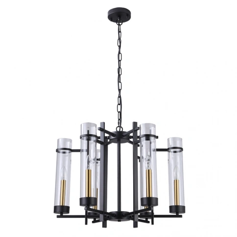 Подвесная люстра Arte Lamp HUGO A1688LM-6BK фото 1