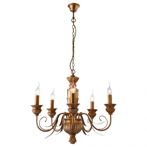Подвесная люстра Arte Lamp DORATURA A9075LM-5GA фото 1
