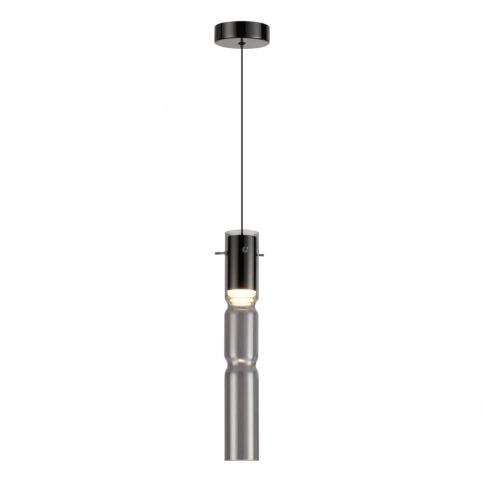 5059/5L PENDANT ODL24 459 черный/дымчатый/металл/стекло Подвес LED 5W 3000K SCROW фото 2