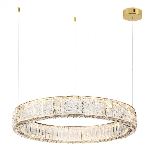 5071/100L HALL ODL24 613 золото/прозрачный/металл/хрусталь/стекло Люстра LED 80W 3700K VERSION фото 2
