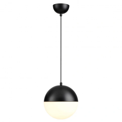 4958/1A PENDANT ODL22 471 черный/металл/белый/стекло Подвес E27 1*40W PINGA фото 2