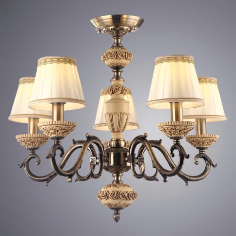 Потолочная люстра Arte Lamp CHERISH A9575PL-5AB фото 1