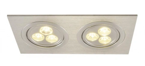 Точечный встраиваемый светильник Arte Lamp DOWNLIGHTS LED A5902PL-2SS фото 1