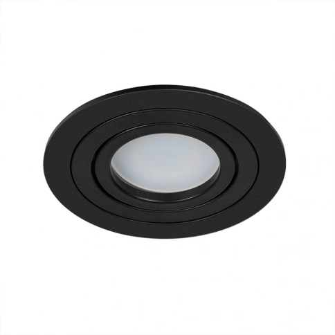 Точечный встраиваемый светильник Arte Lamp TARF A2167PL-1BK фото 1