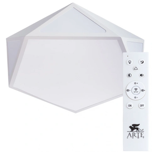 Потолочный светильник Arte Lamp MULTI-PIAZZA A1931PL-1WH фото 1