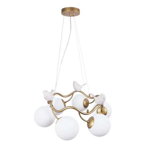 Подвесная люстра Arte Lamp CAMOMILLA A9712LM-6SG фото 1