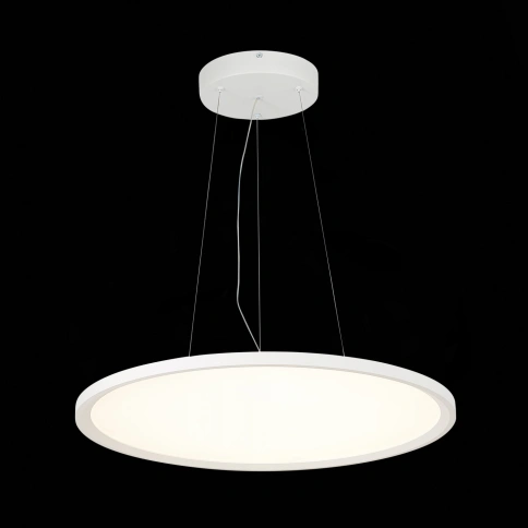 ST602.543.56 Светильник подвесной Белый LED 1*56W 4000K 5 040Lm Ra>80 120 IP20 D600xH35 185-265V фото 1