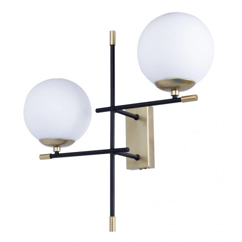 Бра Arte Lamp ARKAB A2225AP-2BK фото 1