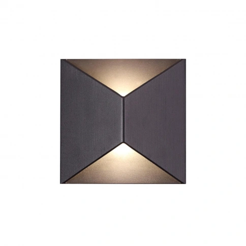 3907/10WL HIGHTECH ODL20 387 черный/металл Настенный светильник LED 3500K 120° 10W 220V IP65 TIBRO фото 3